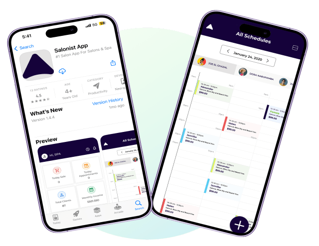 Manage your Booking with Salonist App