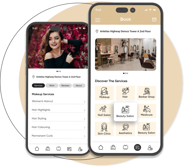 On Demand Mobile App Solution for Salon & Spa